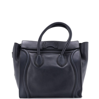 Celine Luggage Bag Smooth Leather Mini