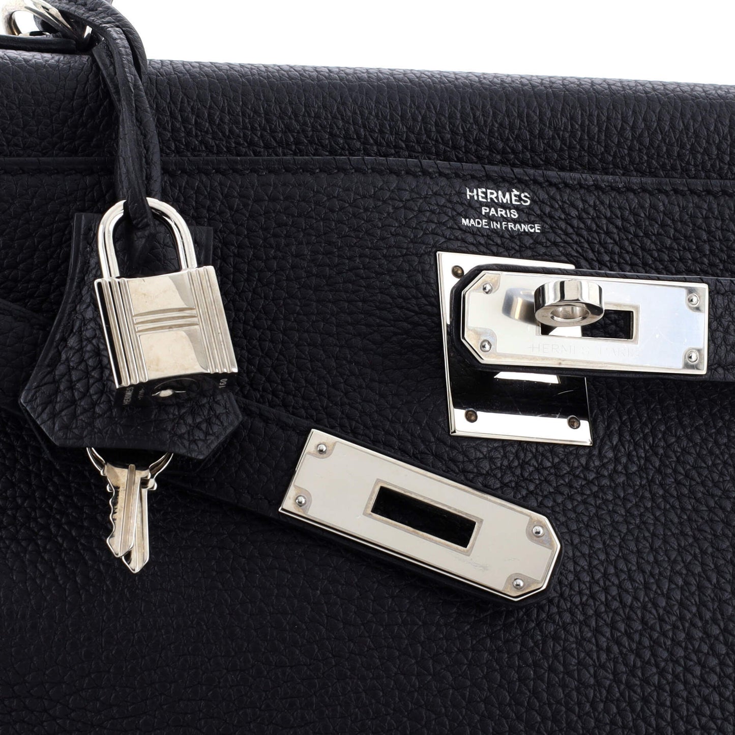 エルメス ケリー ブラック トゴ 28