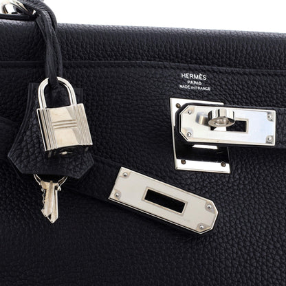 エルメス ケリー ブラック トゴ 28