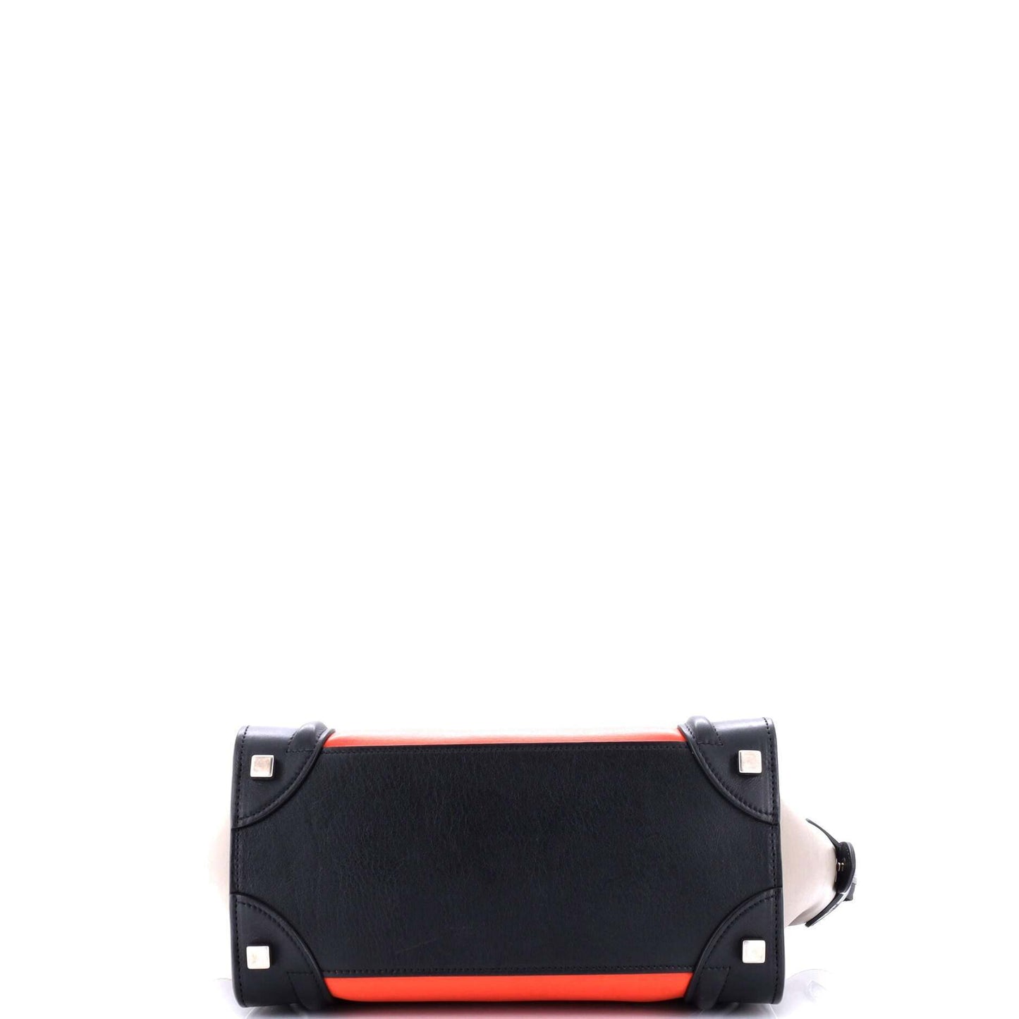 セリーヌ トリコロール ラゲッジバッグ レザー マイクロ