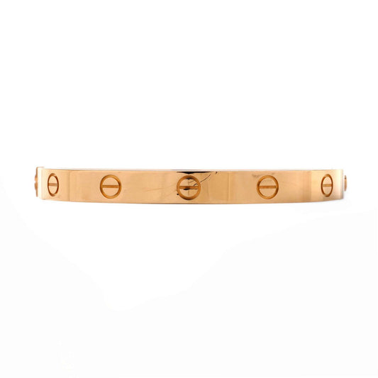 CARTIERラブブレスレット 18Kローズゴールド