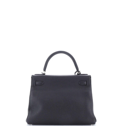 エルメス ケリー ブラック トゴ 28