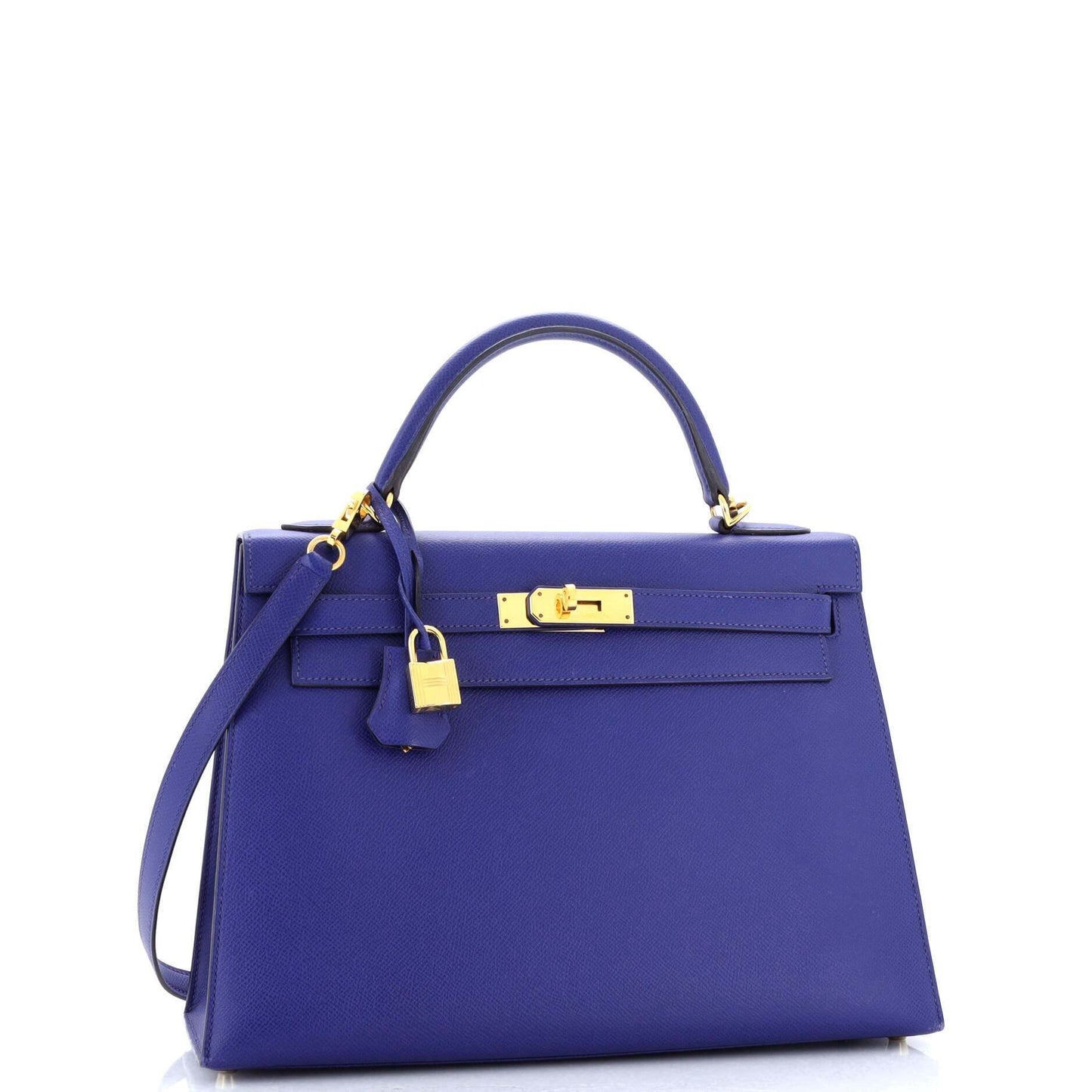 HERMESケリー ブルーエプソン 32