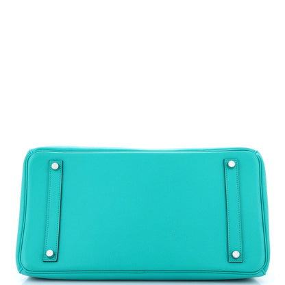 HERMESバーキン ブルーエプソン 35