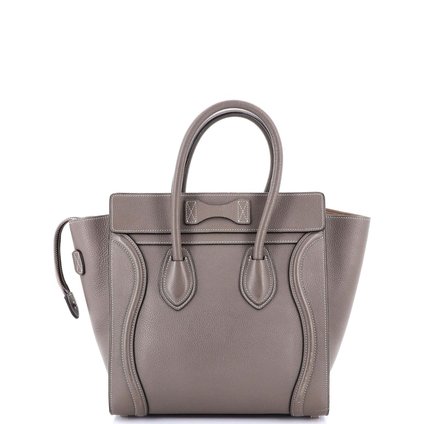 セリーヌ ラゲッジバッグ グレイニーレザー マイクロ