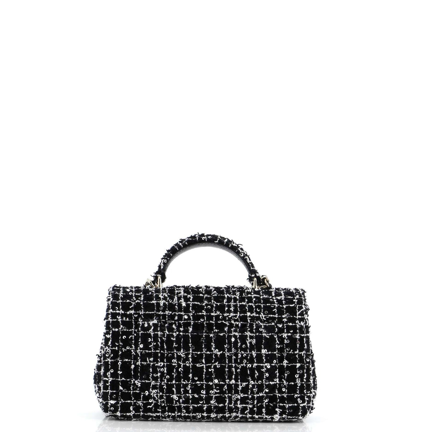 CHANEL ミニ ツイード ショルダーバッグ