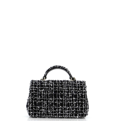 CHANEL ミニ ツイード ショルダーバッグ