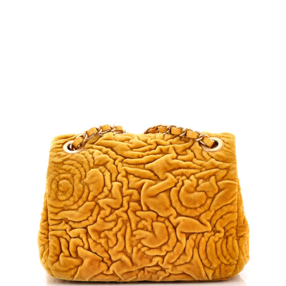 ミニ CHANEL カメリア ベルベット