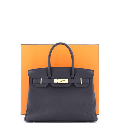 HERMESバーキン ブルー トゴ ローズ 30