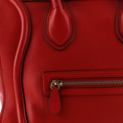 セリーヌ ラゲッジバッグ グレイニーレザー ミニ