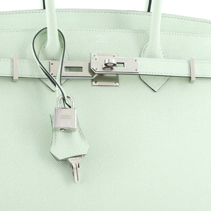 HERMESバーキン セリエ バッグ グリーン エプソン 30