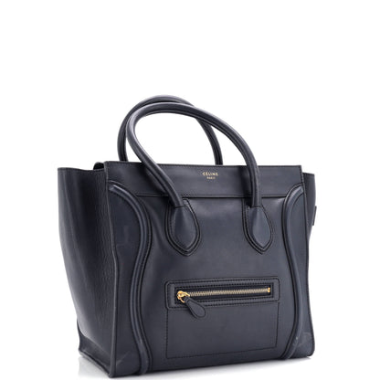 Celine Luggage Bag Smooth Leather Mini