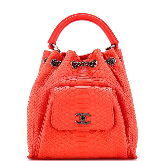 CHANEL バックパック パイソン