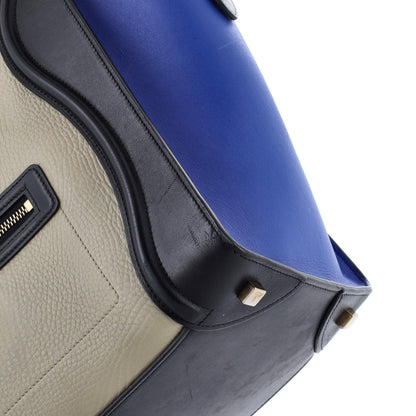 セリーヌ トリコロール ラゲッジバッグ レザー ミニ