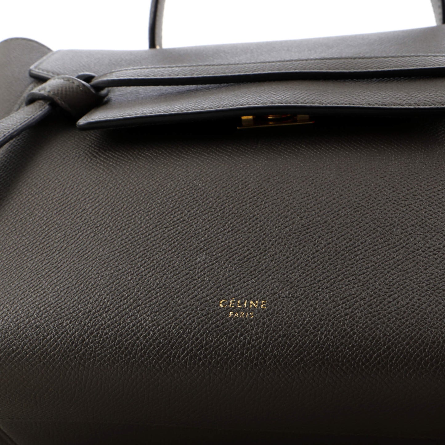 セリーヌ ベルトバッグ テクスチャードレザー マイクロ