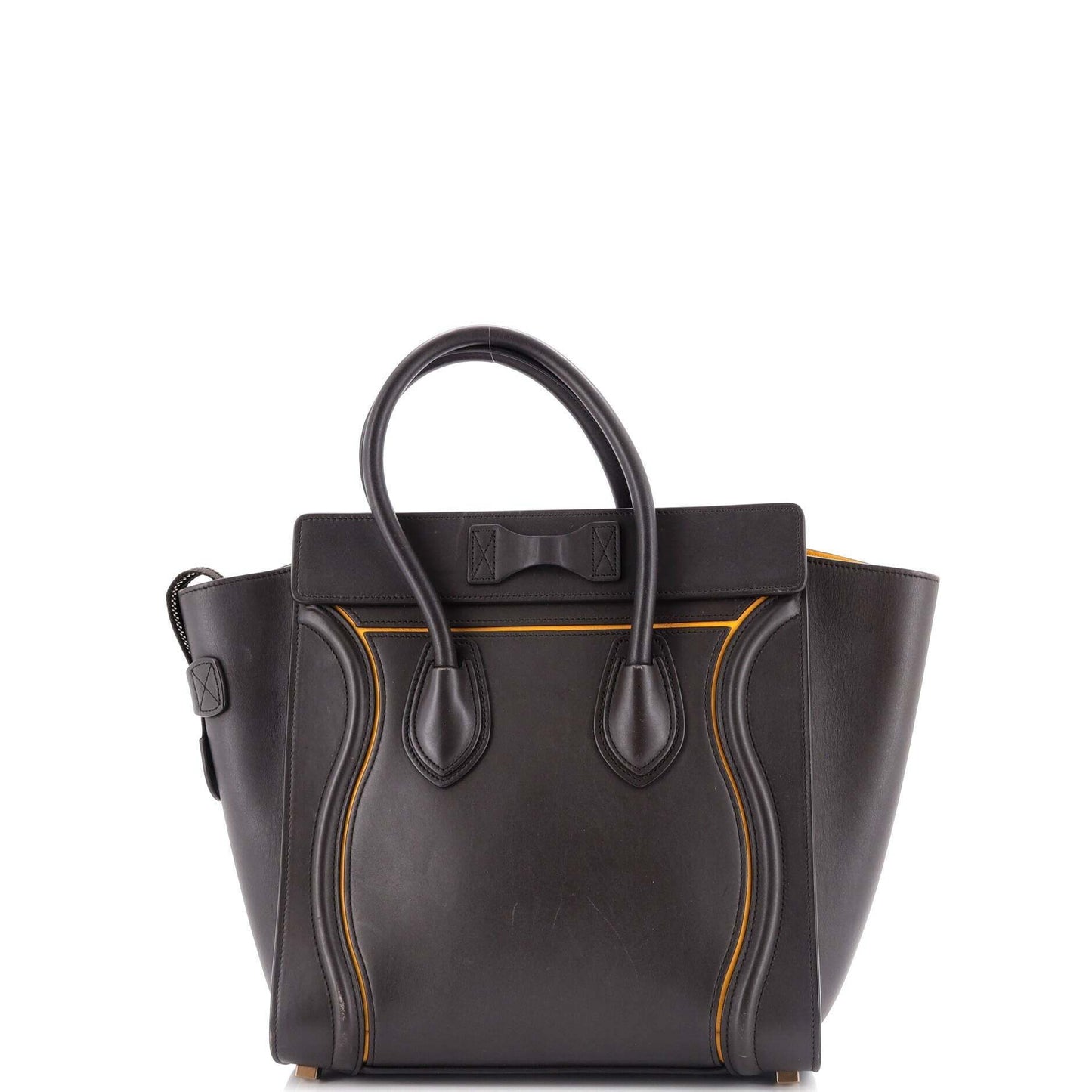 Celine Luggage Bag Smooth Leather Micro
