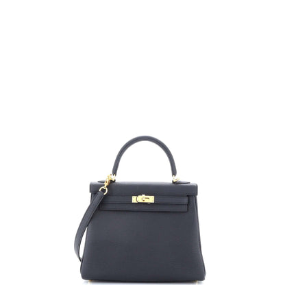 エルメス ケリー ブラック トゴ 25