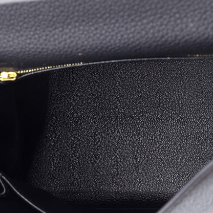 エルメス ケリー ブラック トゴ 25