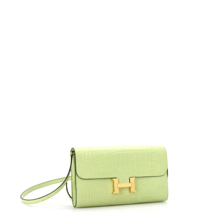 HERMESコンスタンス トゥ ゴー ウォレット アリゲーター