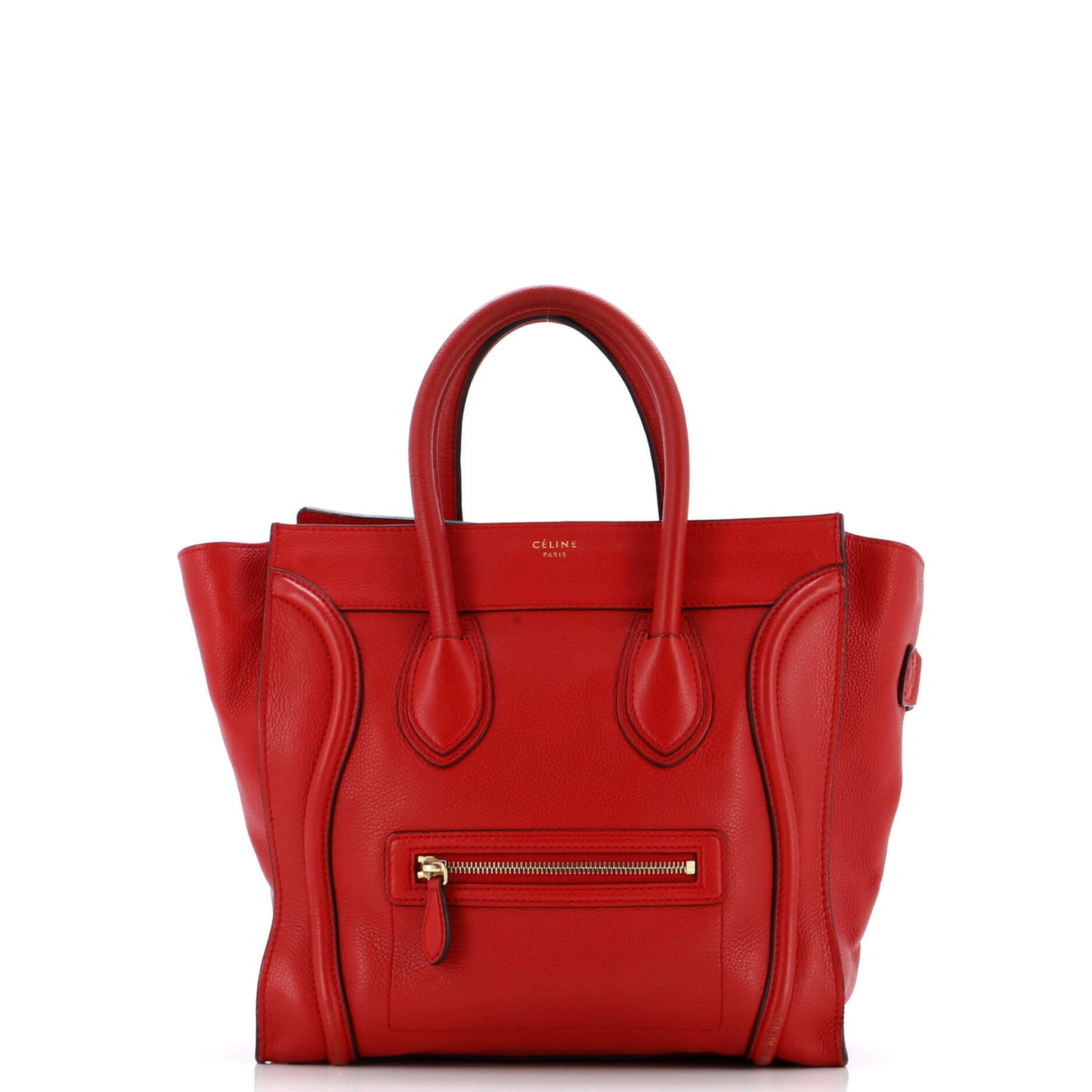 セリーヌ ラゲッジバッグ グレイニーレザー ミニ