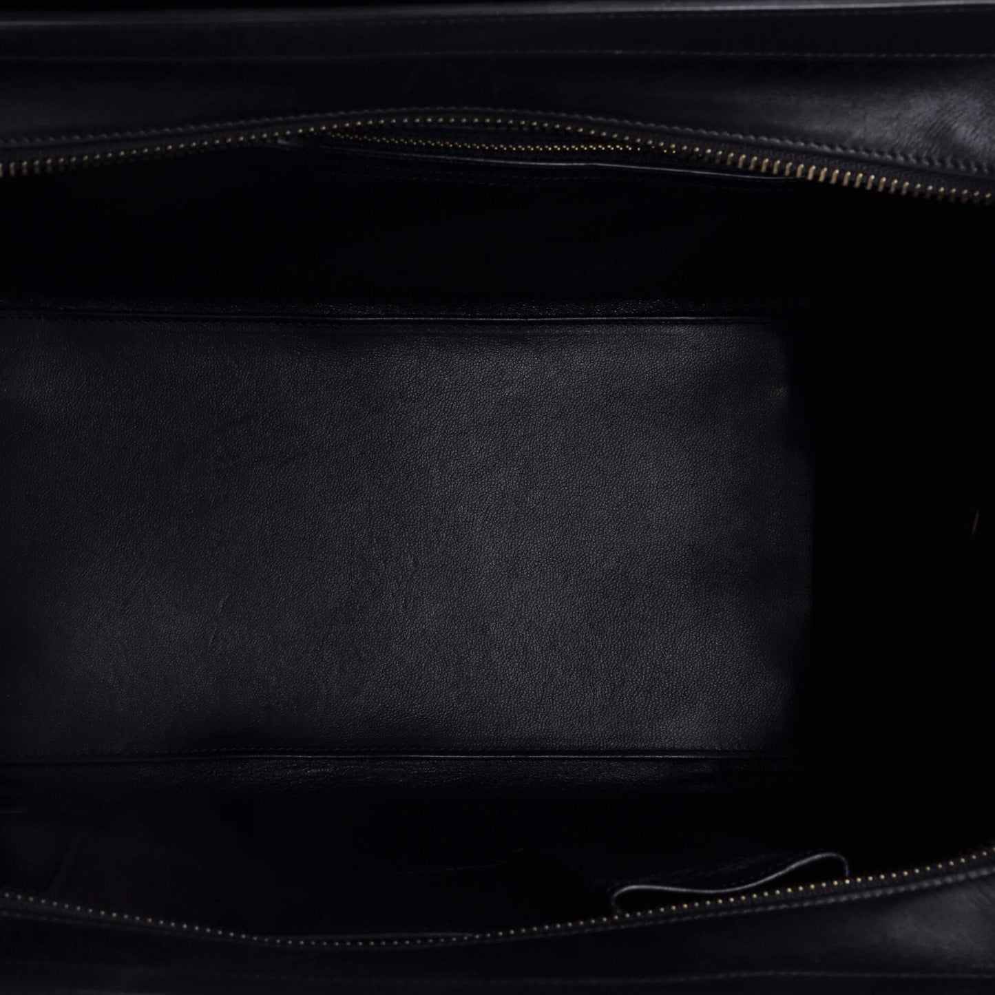 Celine Bicolor Luggage Bag Crocodile Embossed Leather Mini