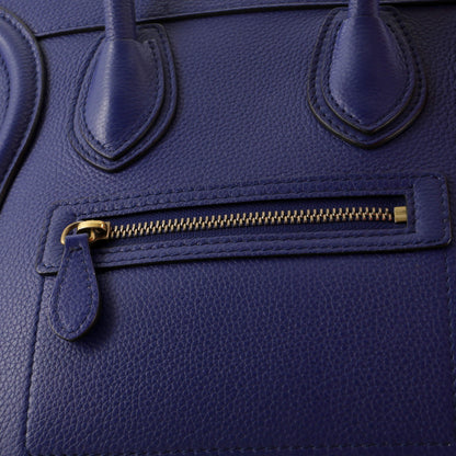 セリーヌ ラゲッジバッグ グレイニーレザー マイクロ