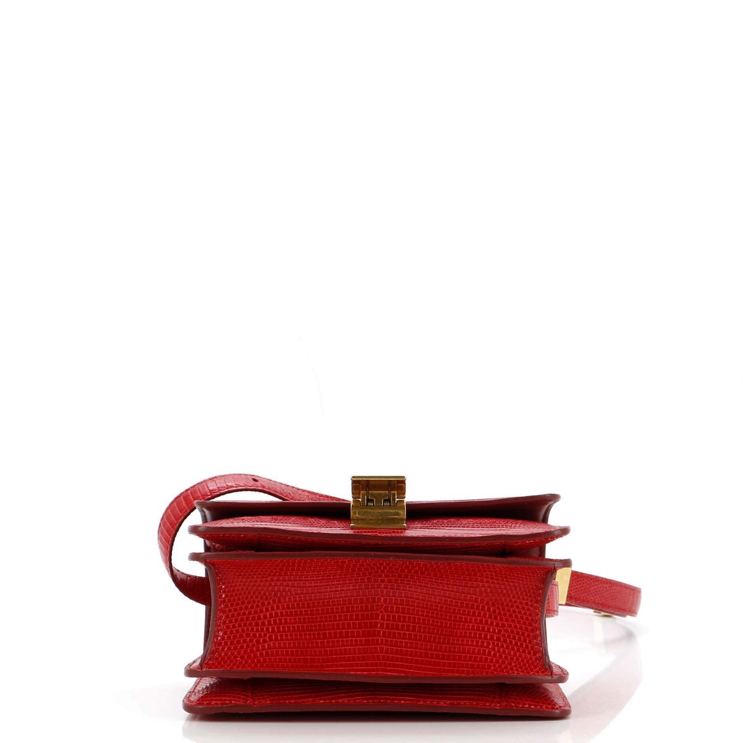 セリーヌ クラシック ボックスバッグ リザード スモール