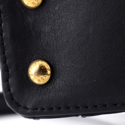 VUITTONカプシーヌ スパンコール装飾 サテン ミニ