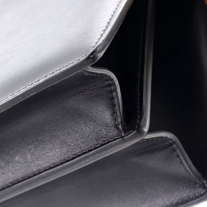 セリーヌ クラスプ トップハンドルバッグ レザー ミディアム