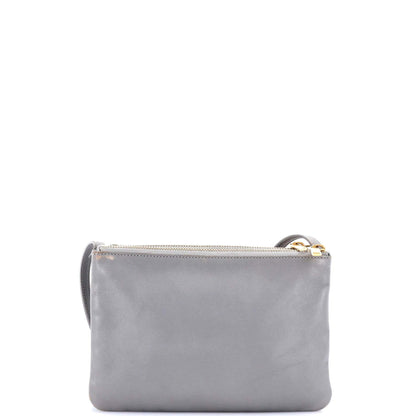 セリーヌ トリオ クロスボディバッグ レザー スモール