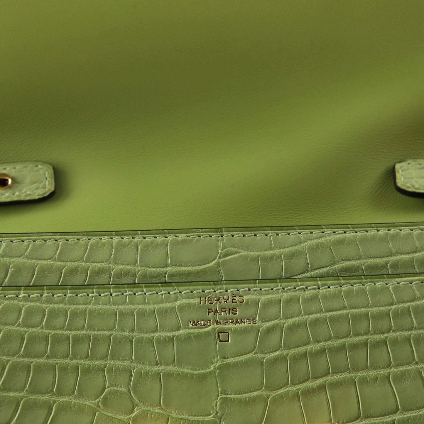 HERMESコンスタンス トゥ ゴー ウォレット アリゲーター