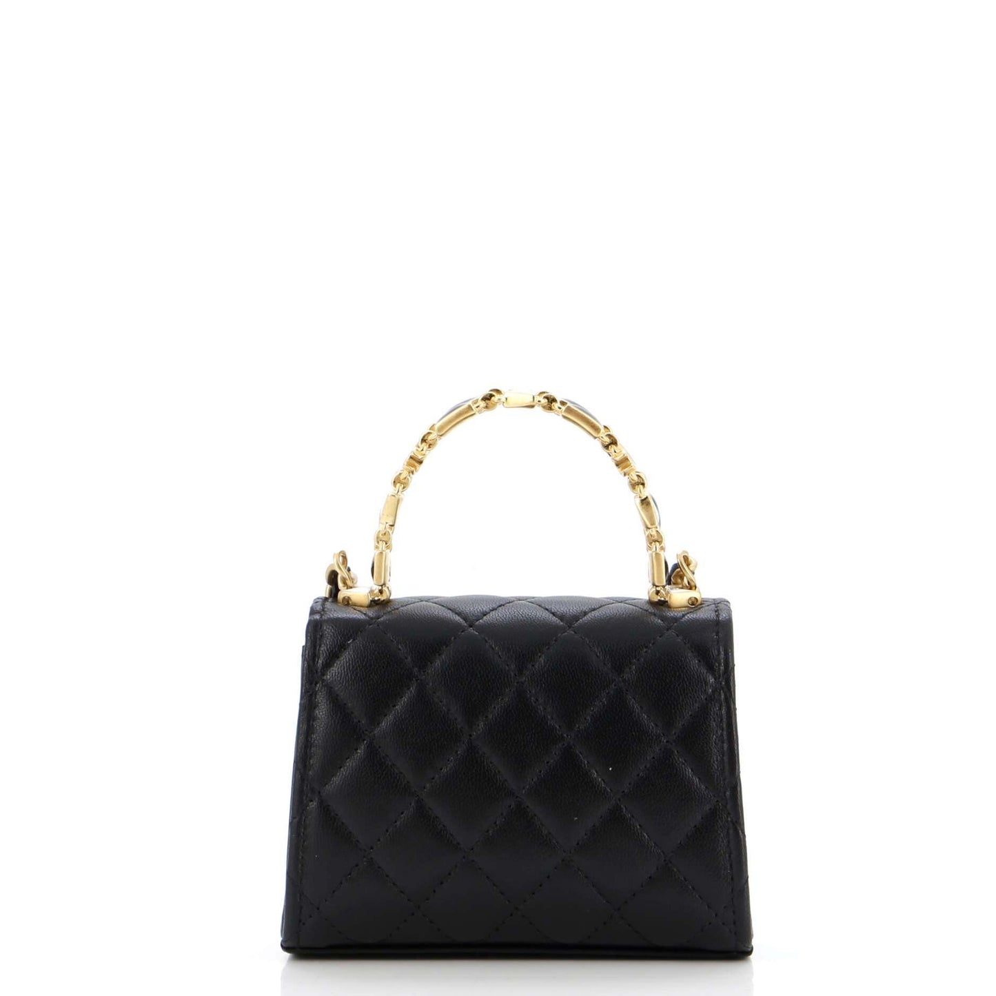 CHANELココハンドル ラムスキン スモール