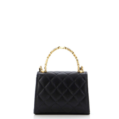 CHANELココハンドル ラムスキン スモール