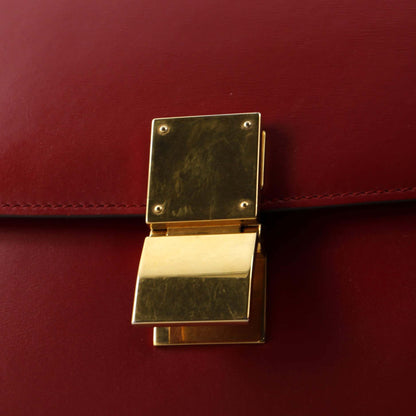 セリーヌ クラシック ボックスバッグ スムースレザー ミディアム