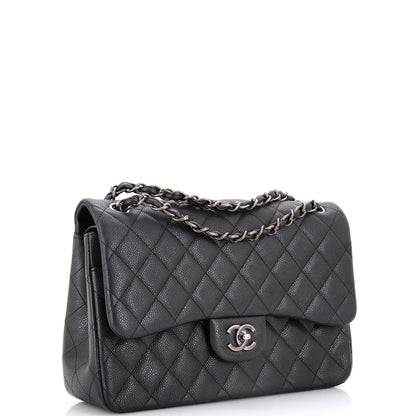 CHANELキャビアスキンジャンボ