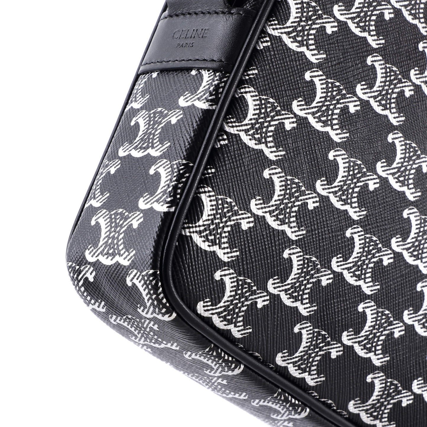 セリーヌ メッセンジャーバッグ トリオンフ コーティングキャンバス ミディアム