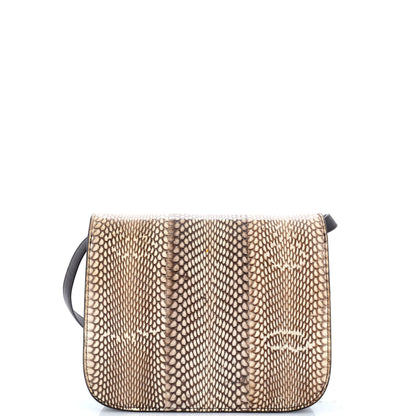 セリーヌ クラシック ボックスバッグ パイソン ミディアム