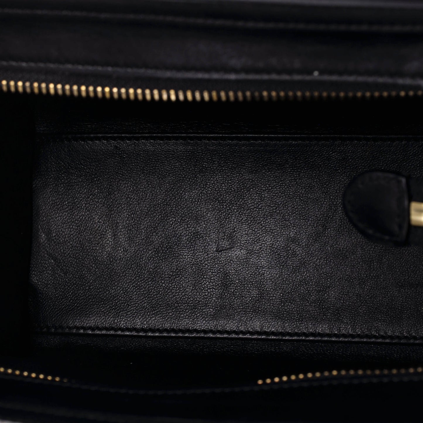 セリーヌ バイカラー ラゲッジバッグ グレイニーレザー ナノ