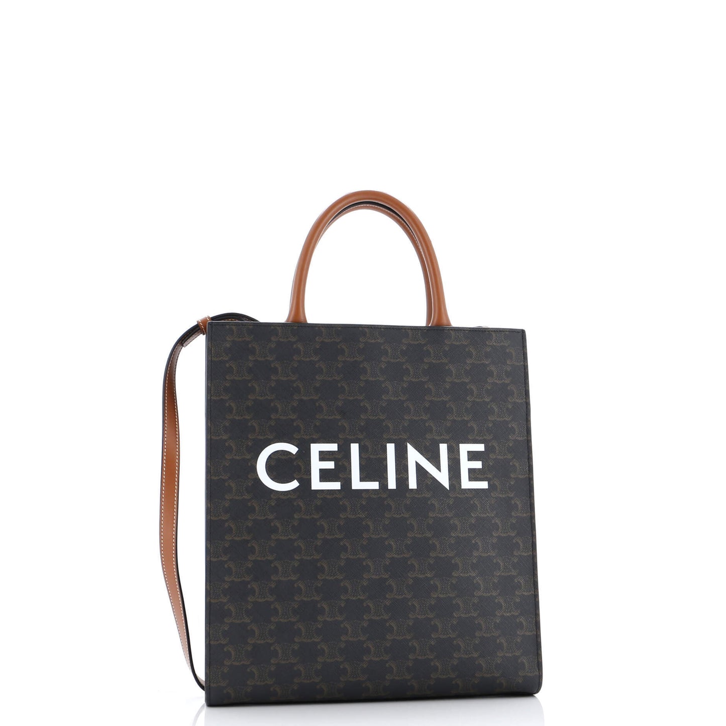 セリーヌ ヴェルティカル カバ トート トリオンフ コーティングキャンバス スモール