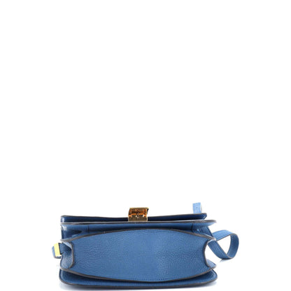 セリーヌ クラシック ボックスバッグ グレイニーレザー ミディアム