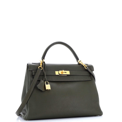 HERMESケリー グリーン トゴ 32