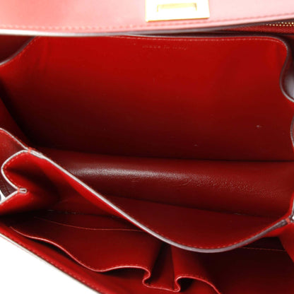 セリーヌ クラシック ボックスバッグ スムースレザー ミディアム