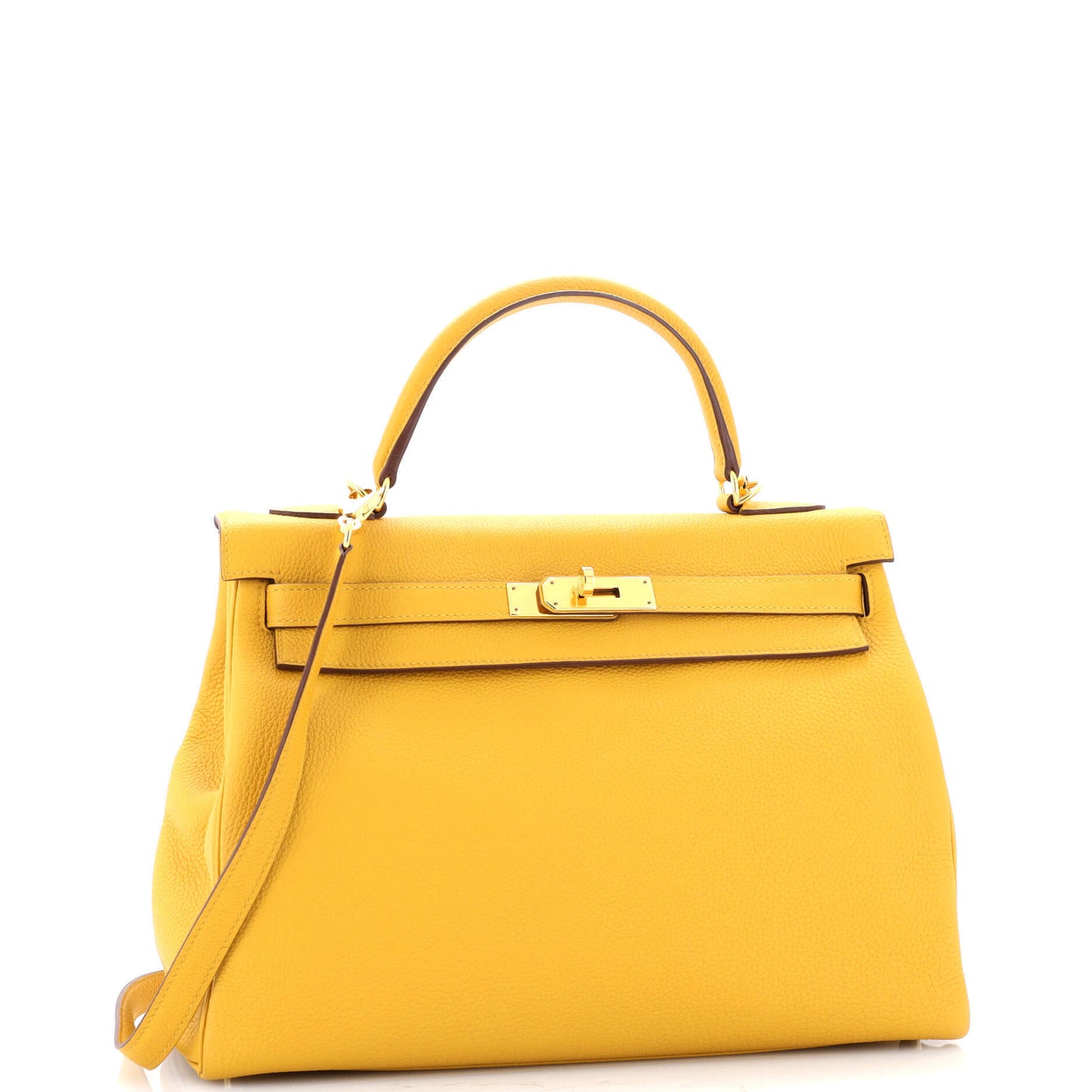 エルメス ケリー イエロー トゴ 32