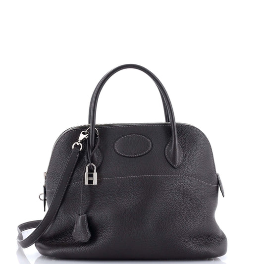 HERMESボリード バッグ クレマンス 31 ダークグレー