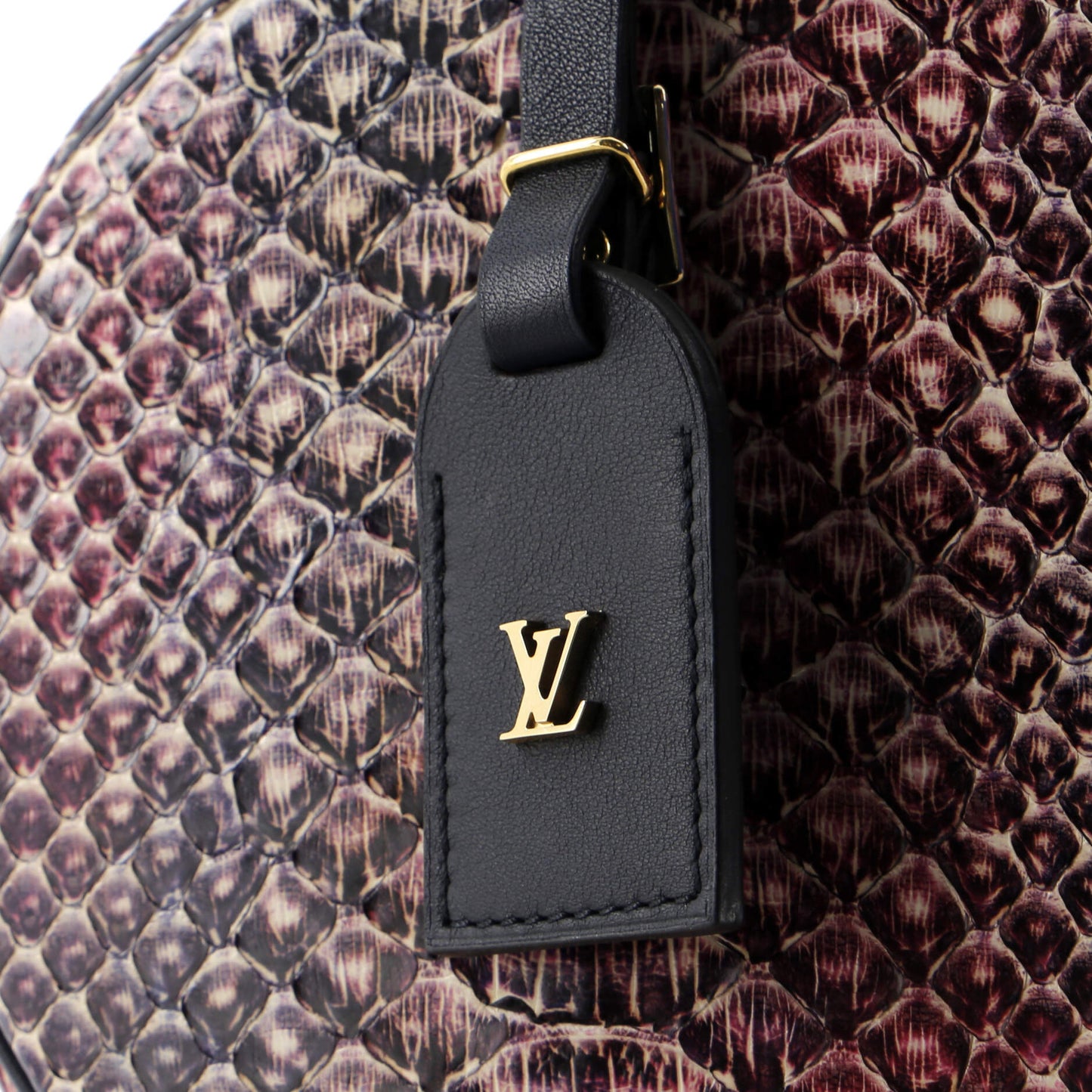 LOUIS VUITTON パイソン ショルダーバッグ