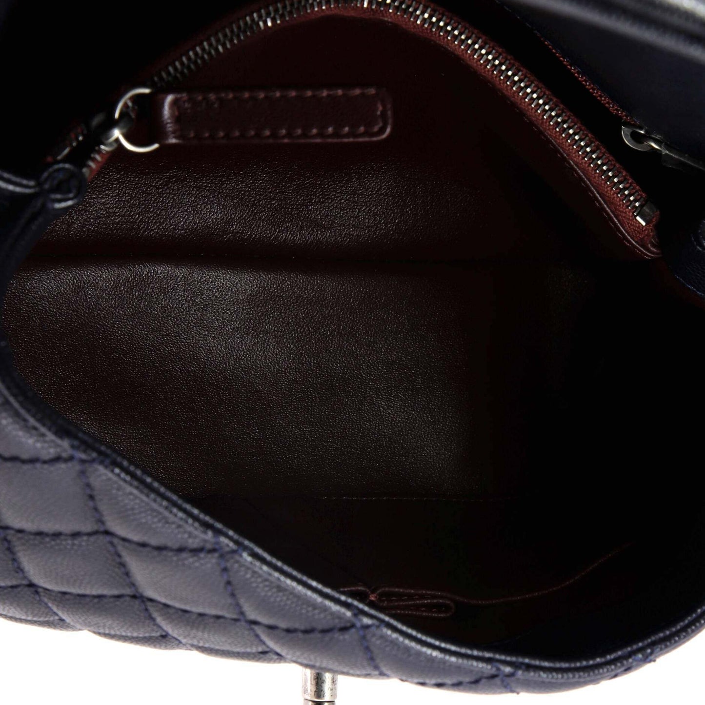 CHANELココハンドル キャビアスキン リザード