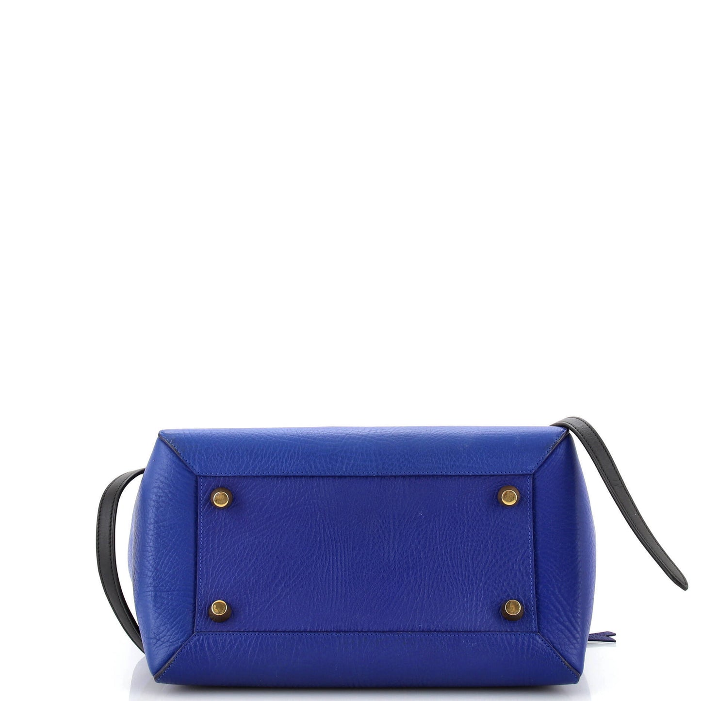 セリーヌ バイカラー ベルトバッグ レザー ミニ