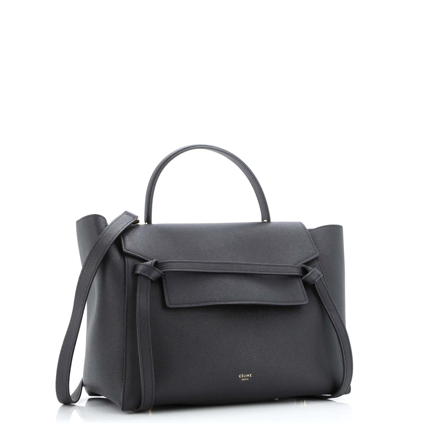 セリーヌ ベルトバッグ テクスチャードレザー ミニ