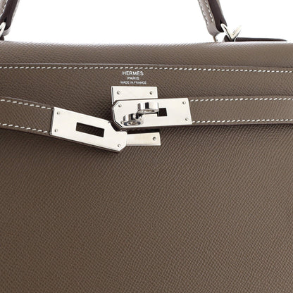HERMESケリー グレーエプソン 28