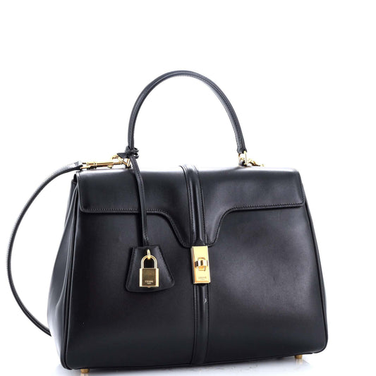 セリーヌ 16インチ トップハンドルバッグ スムースカーフスキン ミディアム